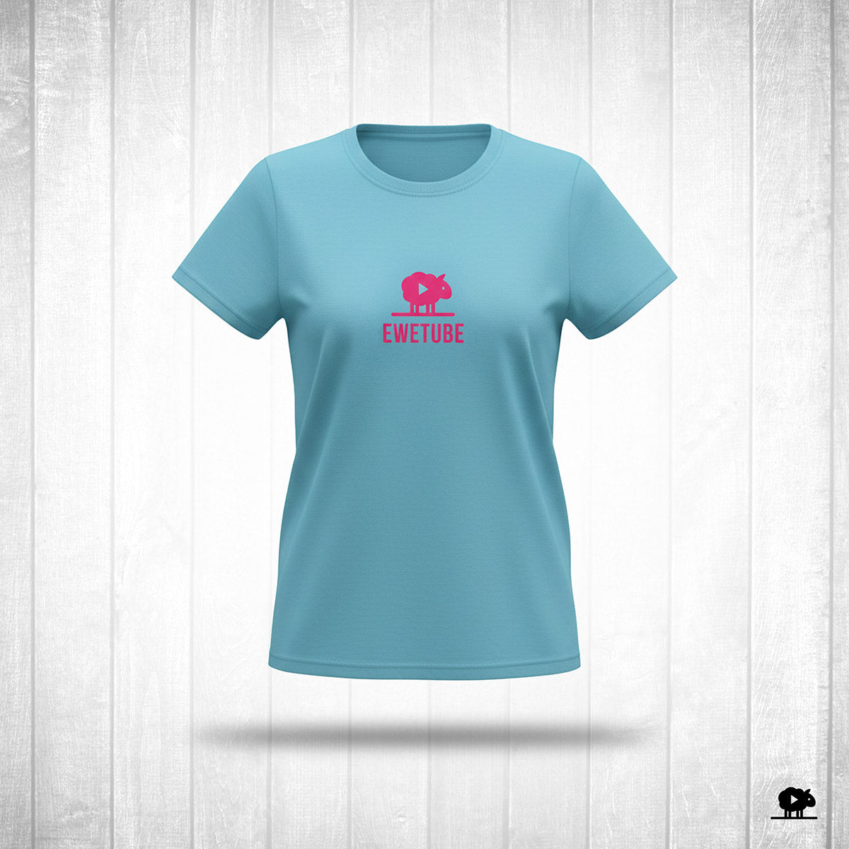 NEW Women’s Printed T-Shirt - Sky Blue