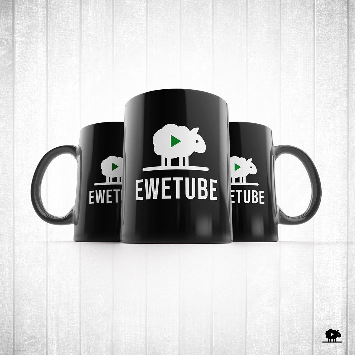 NEW Ewetube Mug -Black