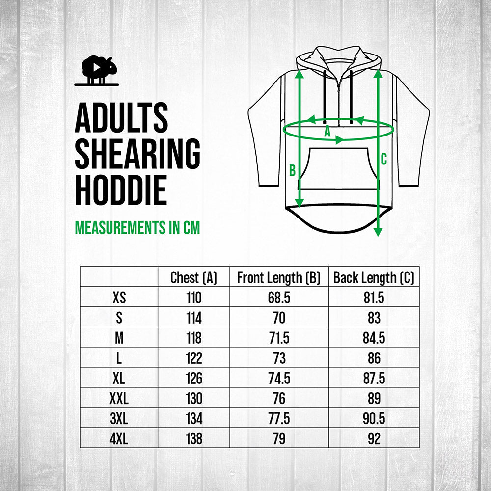 Premium Shearing Hoodie (Adults)