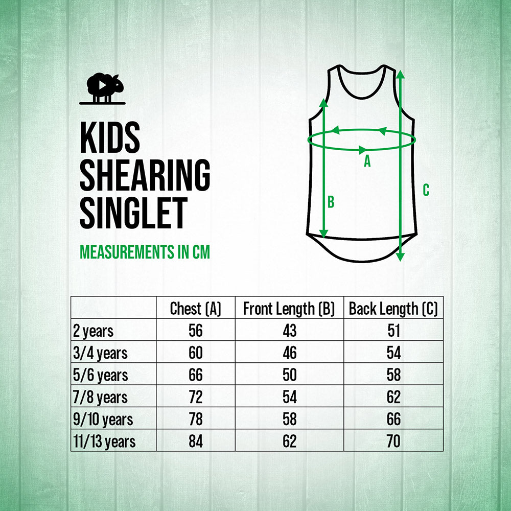 Kids Ewetube Singlet