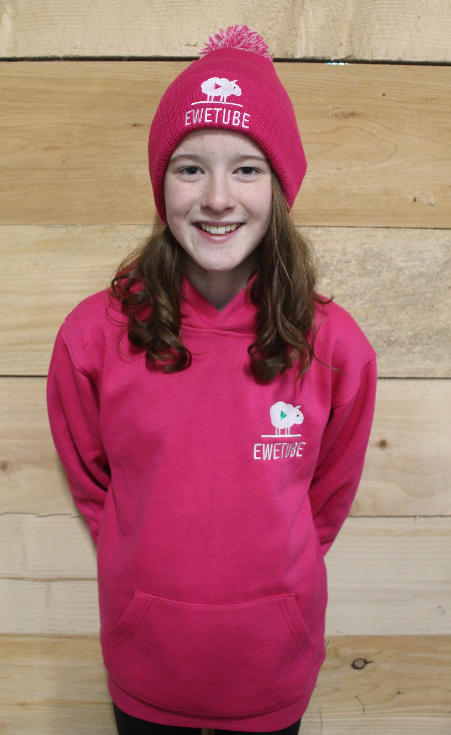 Bobble Hat - Pink