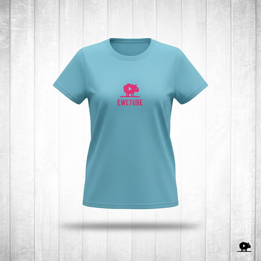 NEW Women’s Printed T-Shirt - Sky Blue
