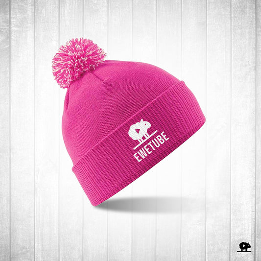 Bobble Hat - Pink