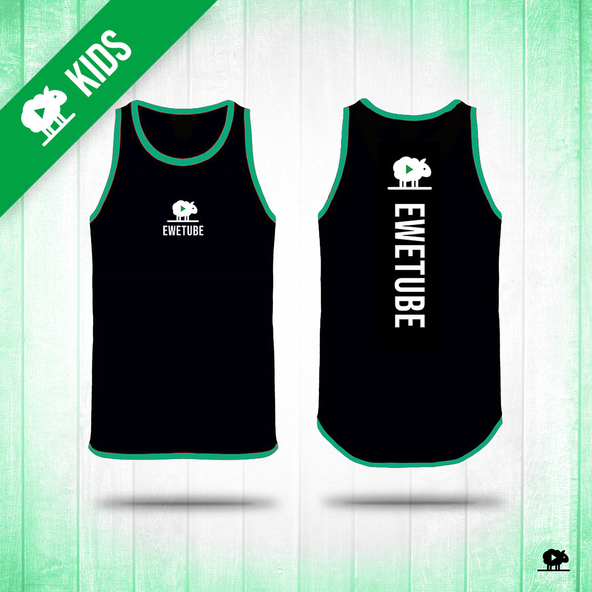 Kids Shearing Singlet - Ewetube